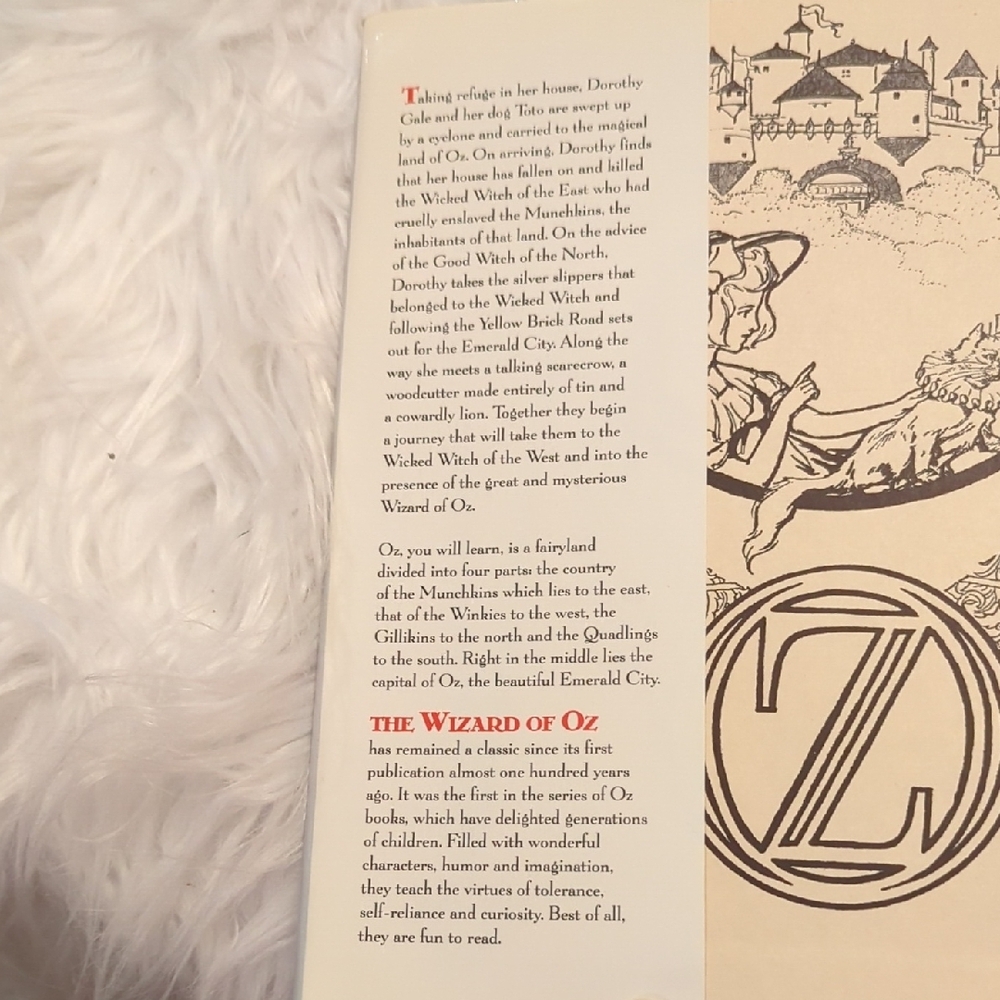 The Wizard of Oz Hardcover Book - Picture 3 of 4